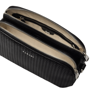 Radley Dukes Place  Weave Emboss Medium Ziptop Crossbody